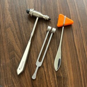 Neurological Reflex Hammer and Tuning Fork Set